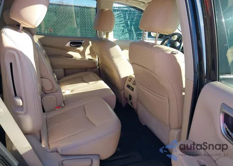 2017 Nissan Pathfinder Platinum z USA, uszkodzony, nr VIN 5N1DR2MM9HC609142